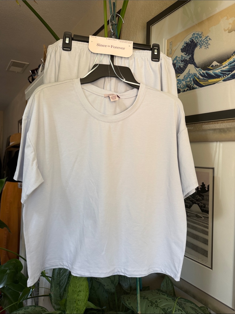 Tee and short set